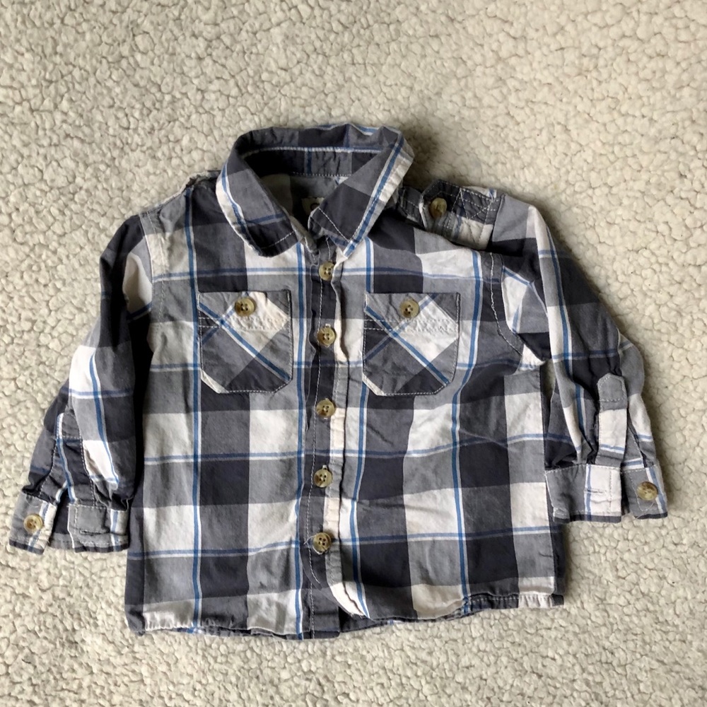 ⭐️4/$20⭐️ Cherokee 18m Button Down Shirt